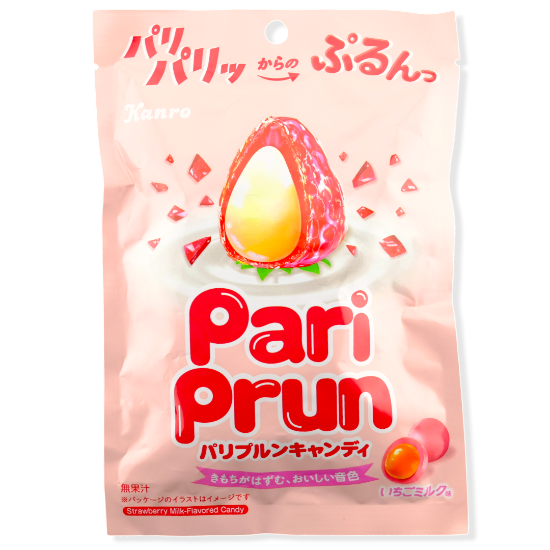 Kanro Pari Prun Candy ✦ Strawberry Milk ✦ Japanese Candy