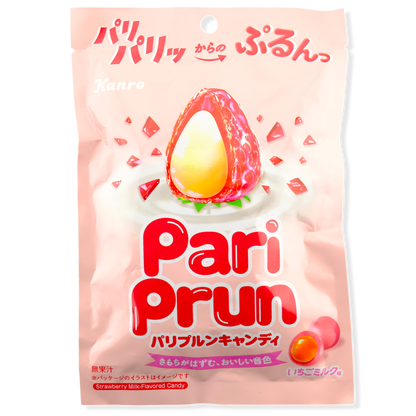 Kanro Pari Prun Candy ✦ Strawberry Milk ✦ Japanese Candy