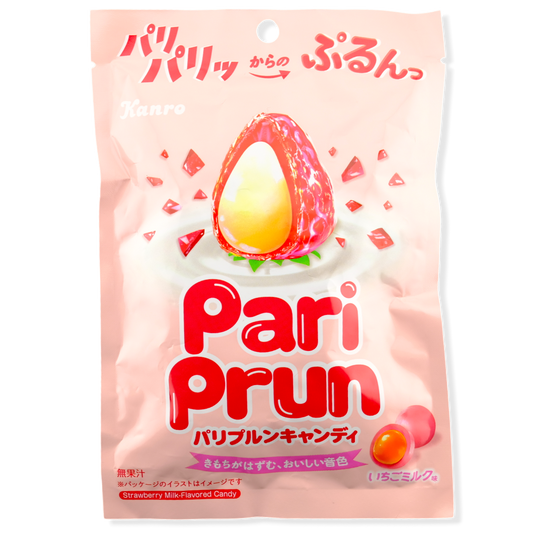 Kanro Pari Prun Candy ✦ Strawberry Milk ✦ Japanese Candy