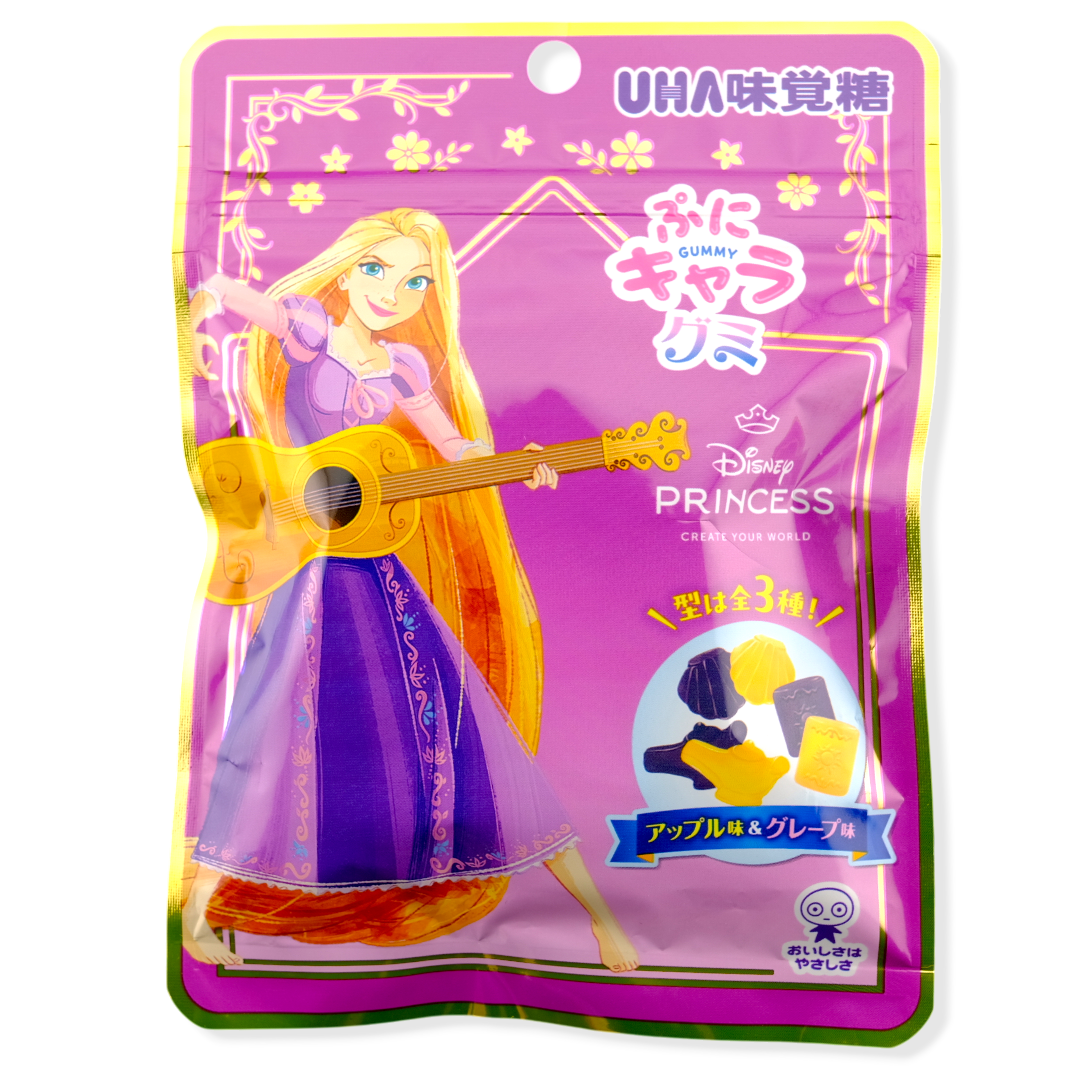 UHA Disney Princess Gummy Bundle ✦ Ariel Rapunzel Jasmine ✦ Japanese Candy