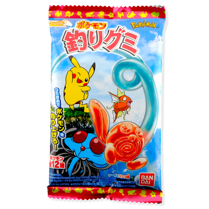 Bandai Pokémon Fishing Gummy ✦ Ramune & Cola ✦ Japanese Candy