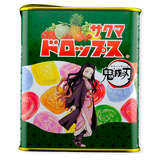 Sakuma Demon Slayer Drops Tin ✦ Japanese Candy