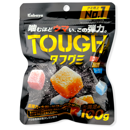Kabaya TOUGH Gummy ✦ Mixed Soda ✦ Japanese Candy