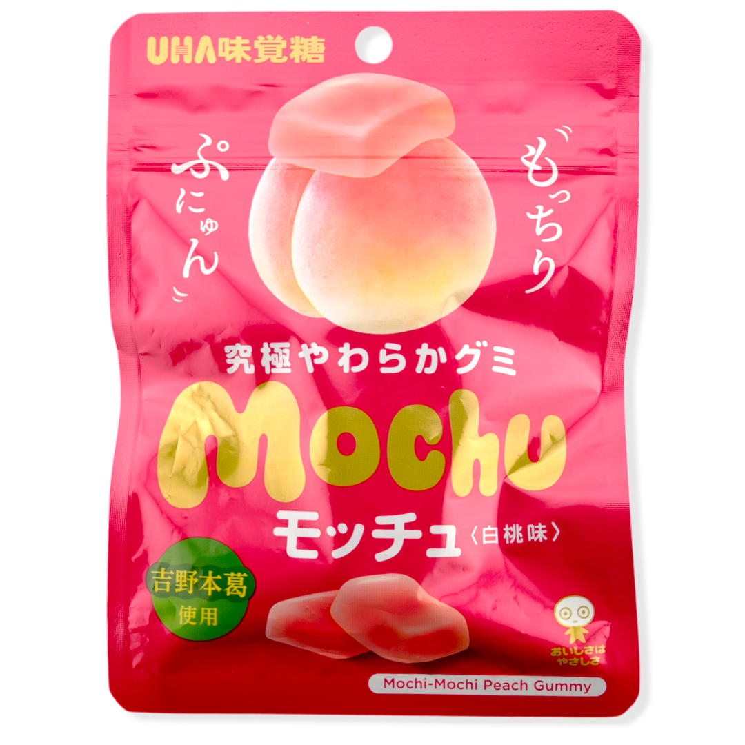 UHA Mochu Gummy Bundle ✦ Peach, Cherry & Muscat ✦ Japanese Candy