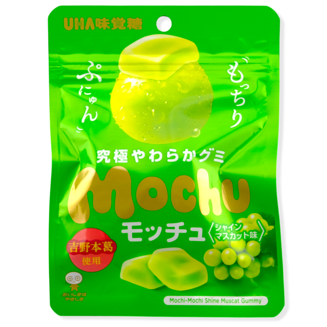 UHA Mochu Gummy Bundle ✦ Peach, Cherry & Muscat ✦ Japanese Candy