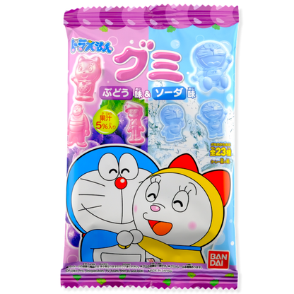 Bandai Doraemon Gummy ✦ Grape & Ramune ✦ Japanese Candy