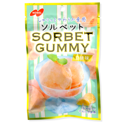 Nobel Sorbet Gummy Bundle ✦ Peach, Muscat, & Kyoho Grape ✦ Japanese Candy