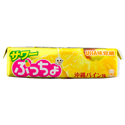 UHA Puccho Sour Chew ✦ Okinawa Pineapple ✦ Japanese Candy