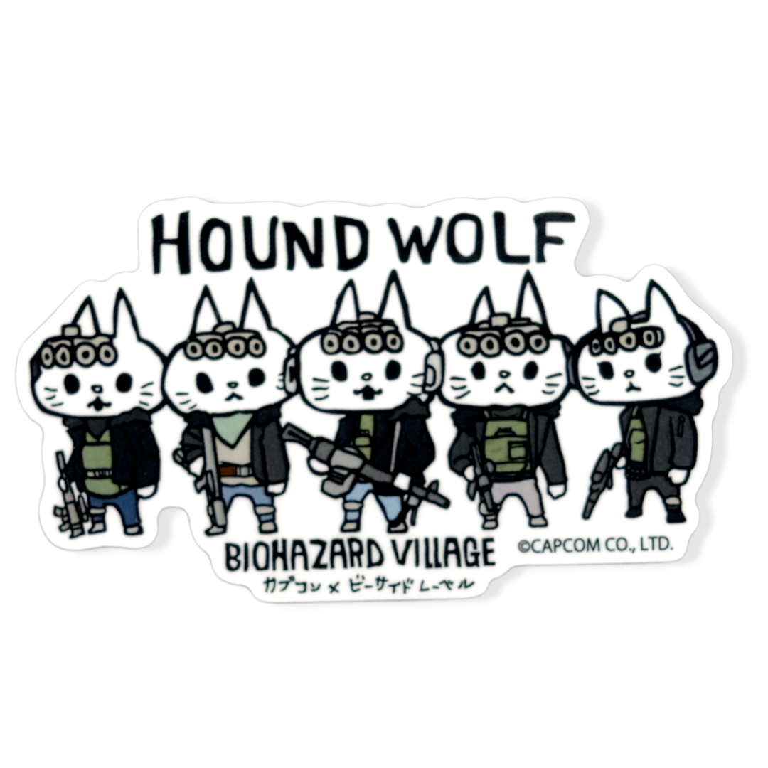 Resident Evil Village Hound Wolf Squad Cats ✦ B-Side Label Sticker