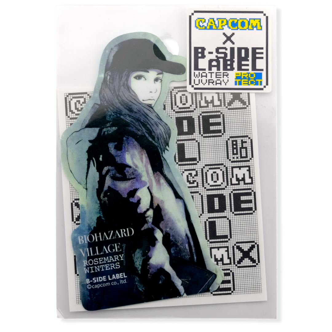 Resident Evil Village Rosemary Winters ✦ B-Side Label Sticker — sleeved view