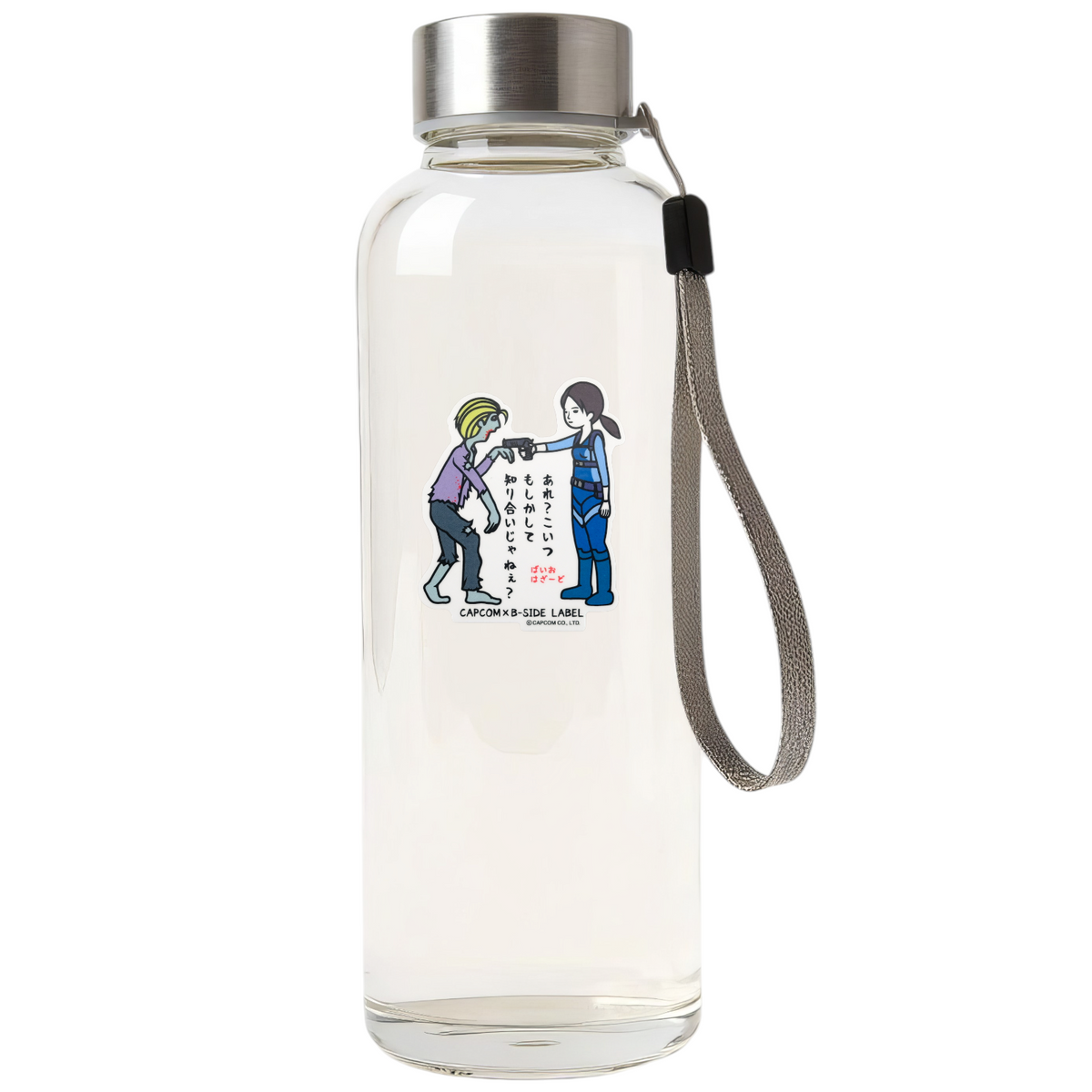Resident Evil Jill Valentine Zombie Encounter ✦ B-Side Label Sticker — bottle view