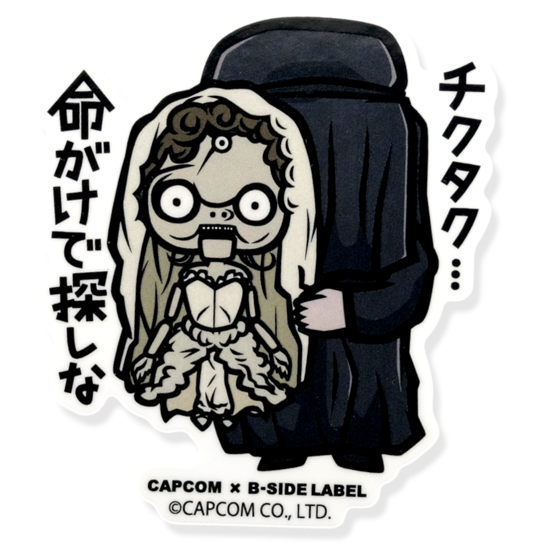 Resident Evil Village Angie Doll & Donna Beneviento ✦ B-Side Label Sticker