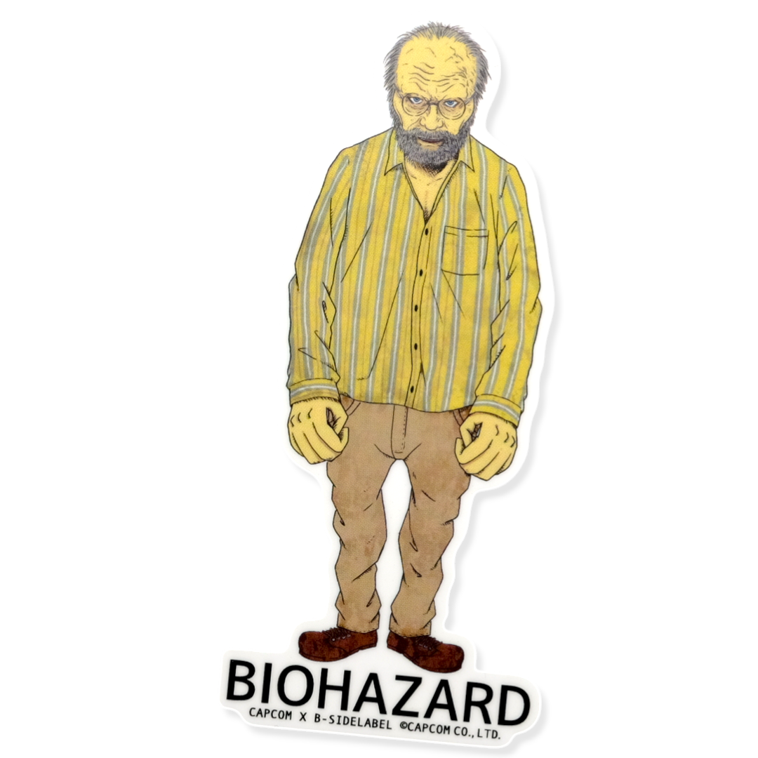 Resident Evil Biohazard Jack Baker ✦ B-Side Label Sticker