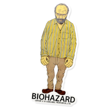 Resident Evil Biohazard Jack Baker ✦ B-Side Label Sticker