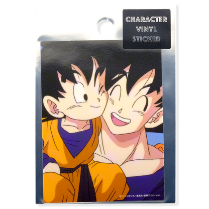 Goku & Gohan ✦ Dragon Ball ✦ Small Planet Sticker