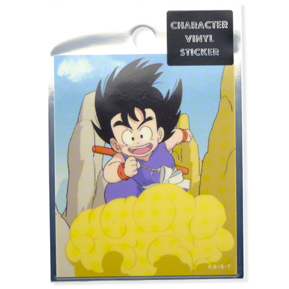 Kid Goku & Flying Nimbus ✦ Dragon Ball ✦ Small Planet Sticker