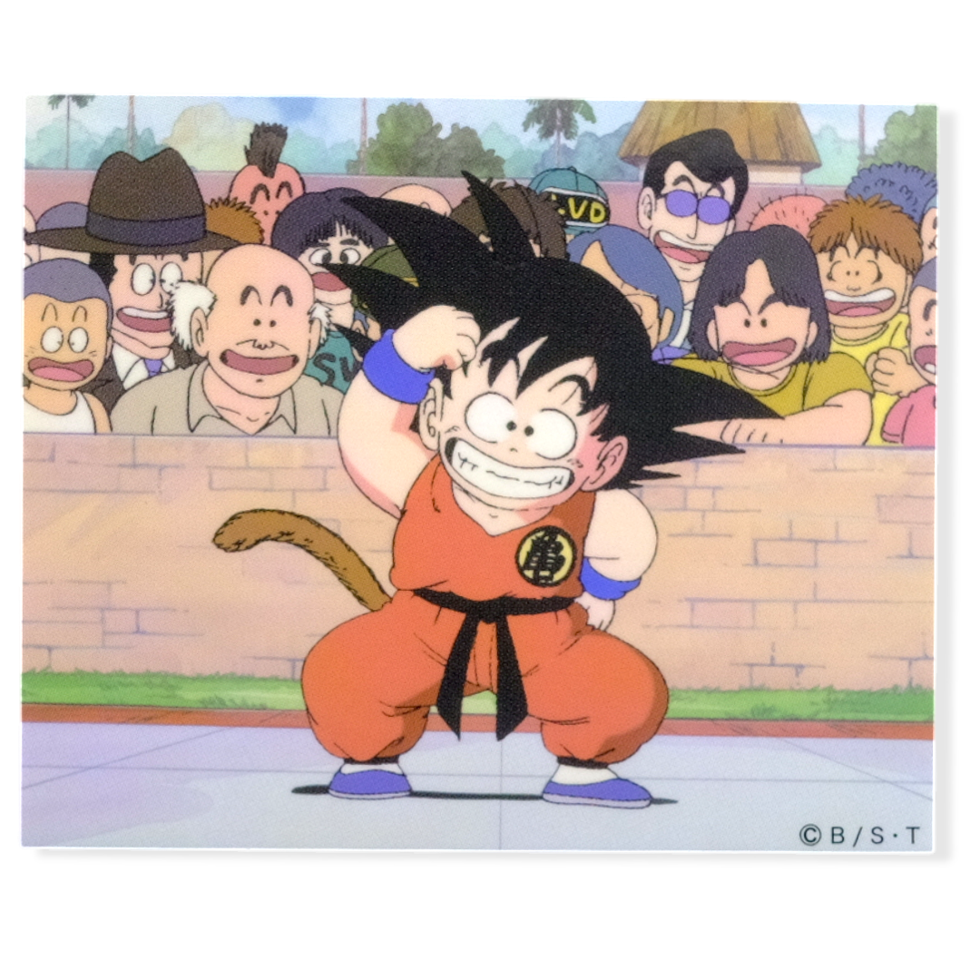 Kid Goku Tournament Pose ✦ Dragon Ball ✦ Small Planet Sticker
