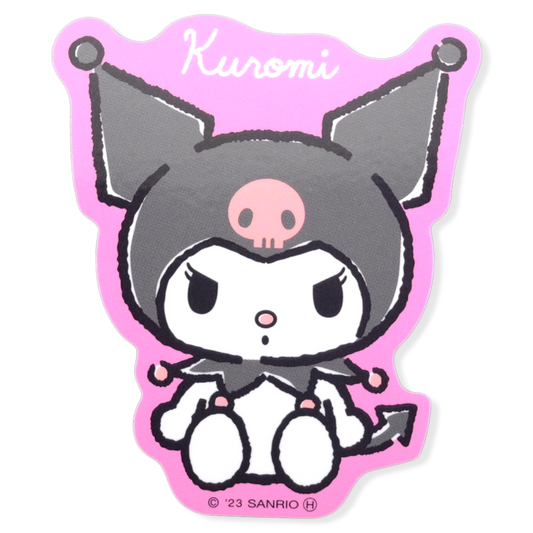 Kuromi Pink Portrait ✦ Sanrio ✦ Small Planet Sticker