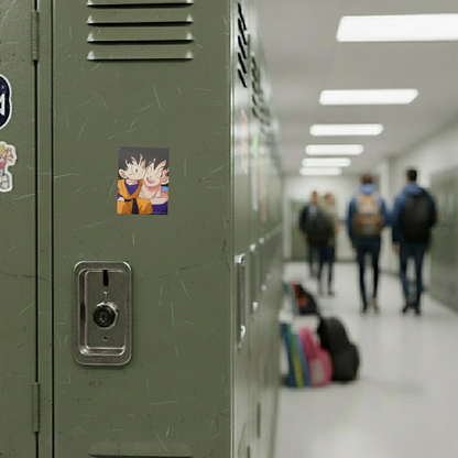 Goku & Gohan ✦ Dragon Ball ✦ Small Planet Sticker