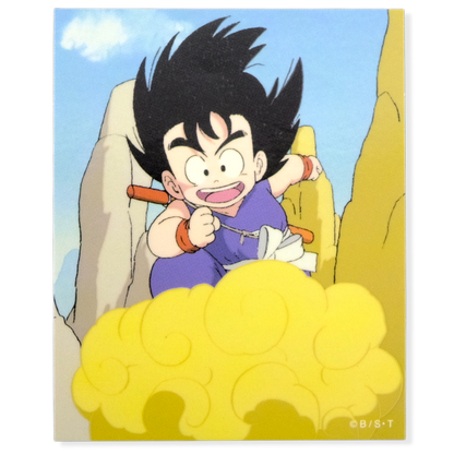 Kid Goku & Flying Nimbus ✦ Dragon Ball ✦ Small Planet Sticker
