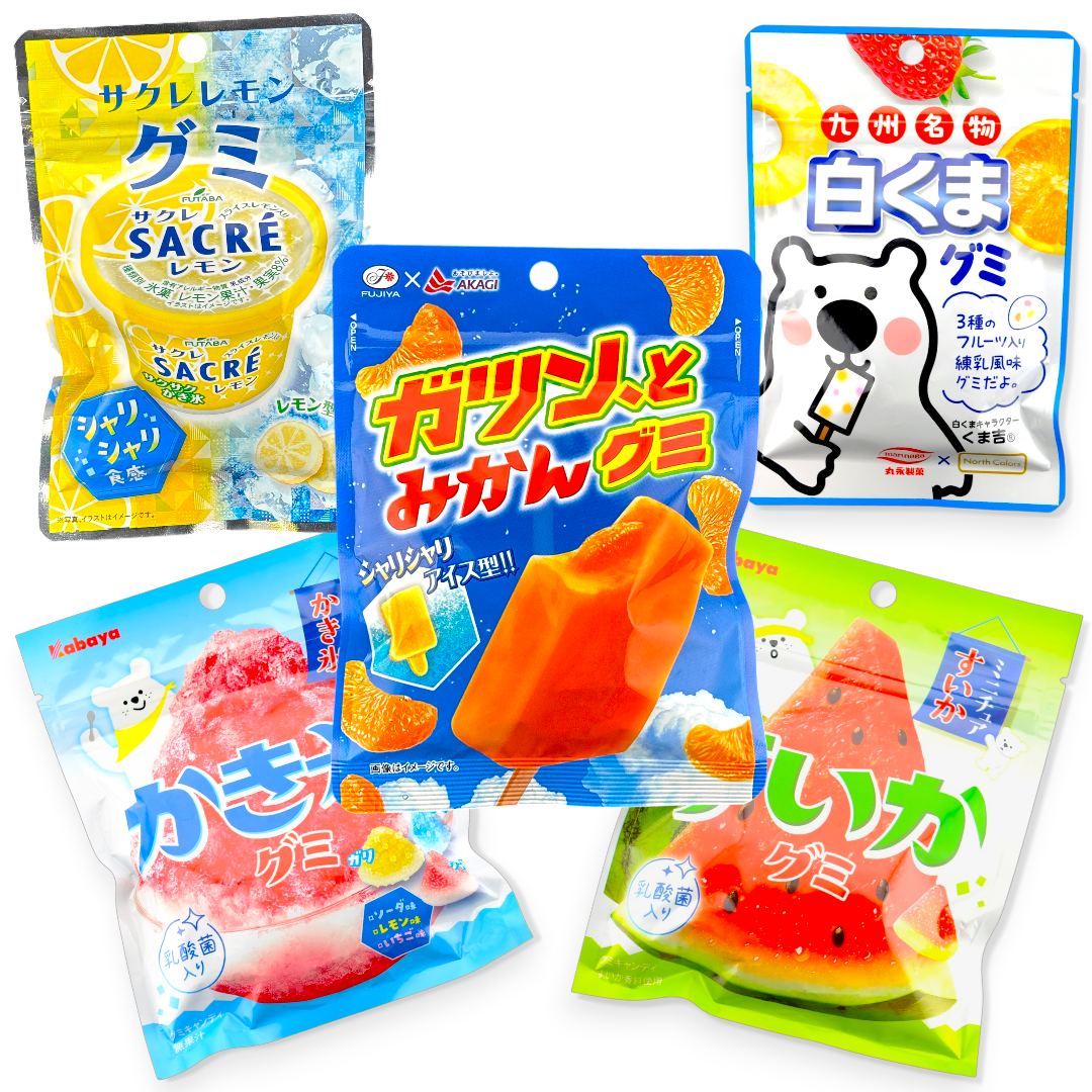 Ultimate Japanese Summer Gummy Bundle ✦ Japanese Candy