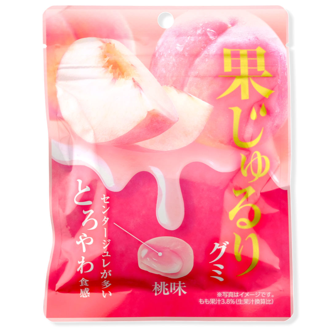 North Colors Hatejururi Gummy ✦ Peach Jelly ✦ Japanese Candy