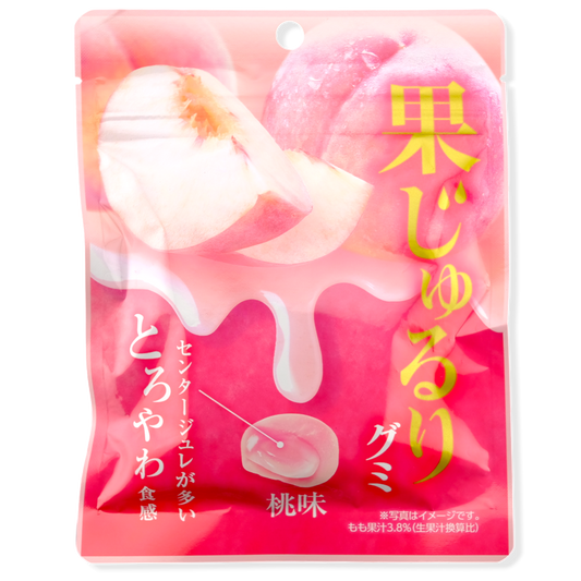 North Colors Hatejururi Gummy ✦ Peach Jelly ✦ Japanese Candy