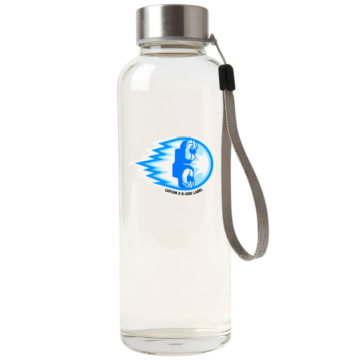Street Fighter Hadouken Energy Blast ✦ B-Side Label Sticker — bottle view