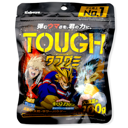 Kabaya TOUGH Gummy x My Hero Academia ✦ Mixed Soda ✦ Japanese Candy