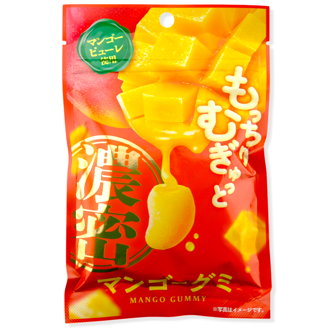 Crete Muchiri Mugyu Gummy ✦ Rich Mango ✦ Japanese Candy
