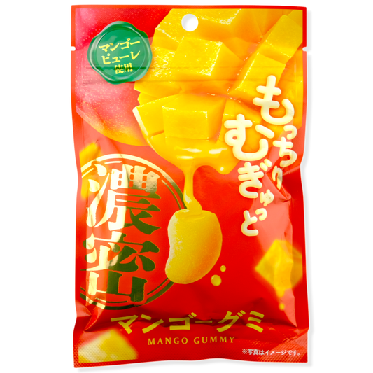 Crete Muchiri Mugyu Gummy ✦ Rich Mango ✦ Japanese Candy