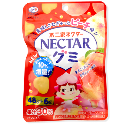 Fujiya NECTAR Gummy ✦ White Peach ✦ Japanese Candy