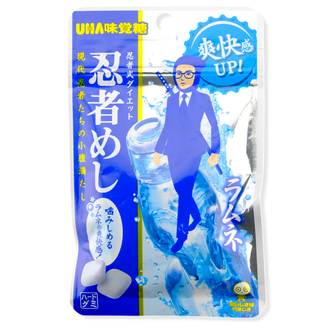 UHA Ninja Meshi Hard Gummy ✦ Ramune ✦ Japanese Candy