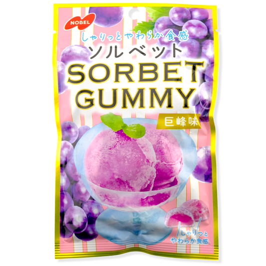 Nobel Sorbet Gummy ✦ Kyoho Grape ✦ Japanese Candy