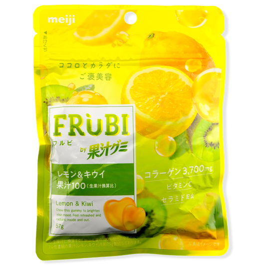 Meiji FruBI Gummy ✦ Lemon & Kiwi ✦ Japanese Candy
