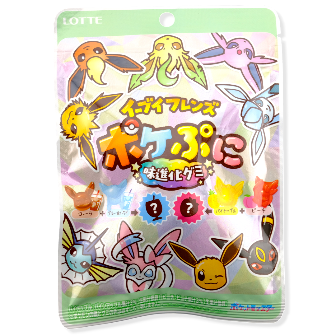 Lotte Pokémon Eevee Friends Gummy ✦ Mixed Soda ✦ Japanese Candy