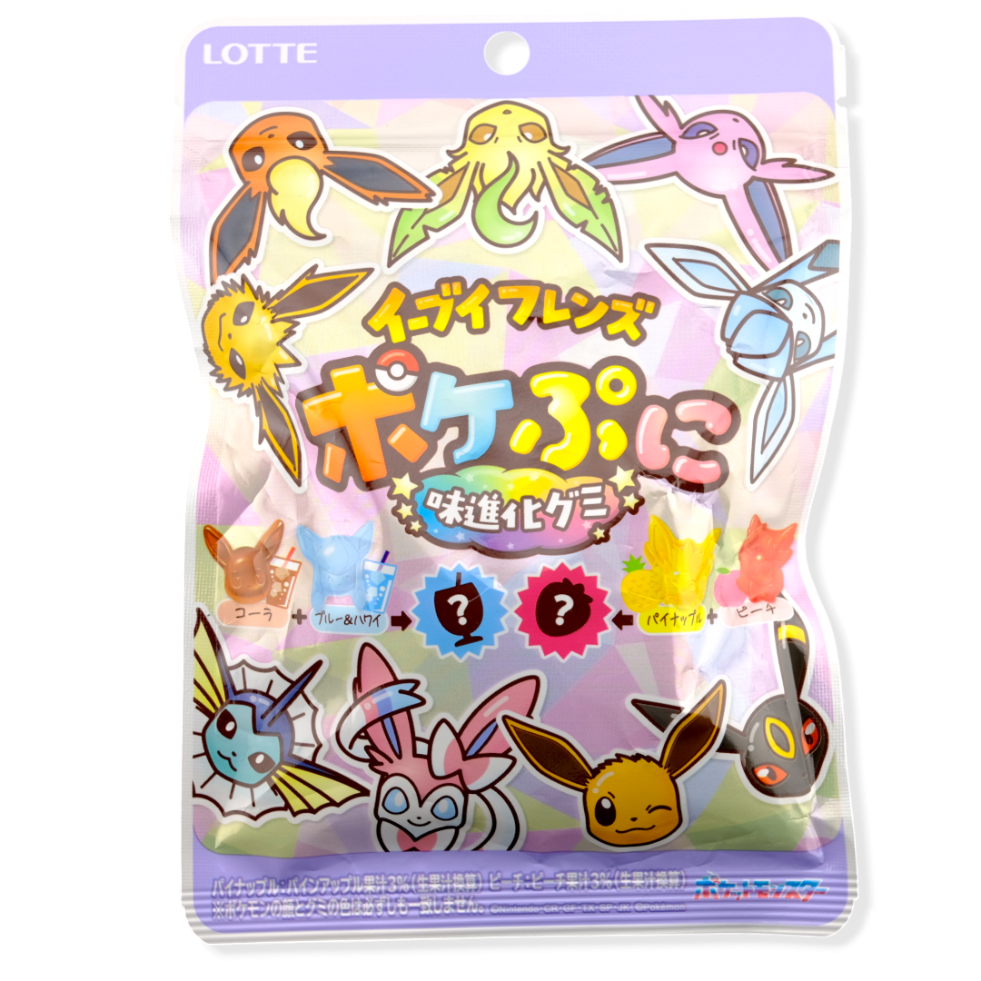 Lotte Pokémon Eevee Friends Gummy ✦ Mixed Soda ✦ Japanese Candy