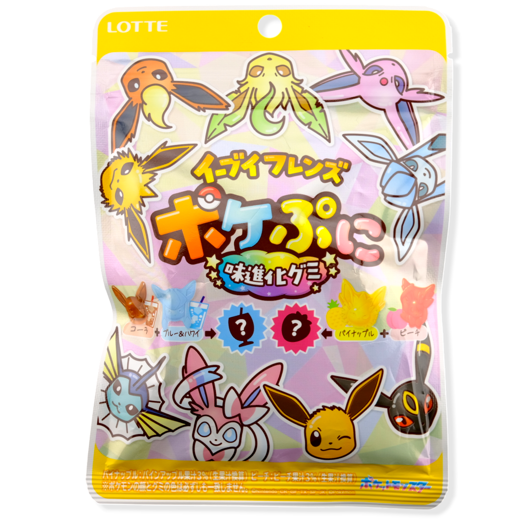 Lotte Pokémon Eevee Friends Gummy ✦ Mixed Soda ✦ Japanese Candy