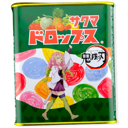 Sakuma Demon Slayer Drops Collectible Tin ✦ Japanese Candy