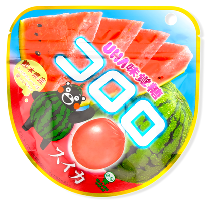 UHA Kororo Gummy ✦ Kumamoto Watermelon ✦ Japanese Candy