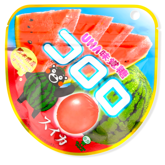 UHA Kororo Gummy ✦ Kumamoto Watermelon ✦ Japanese Candy