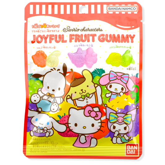 Bandai Sanrio Joyful Gummy ✦ Mixed Fruit ✦ Japanese Candy