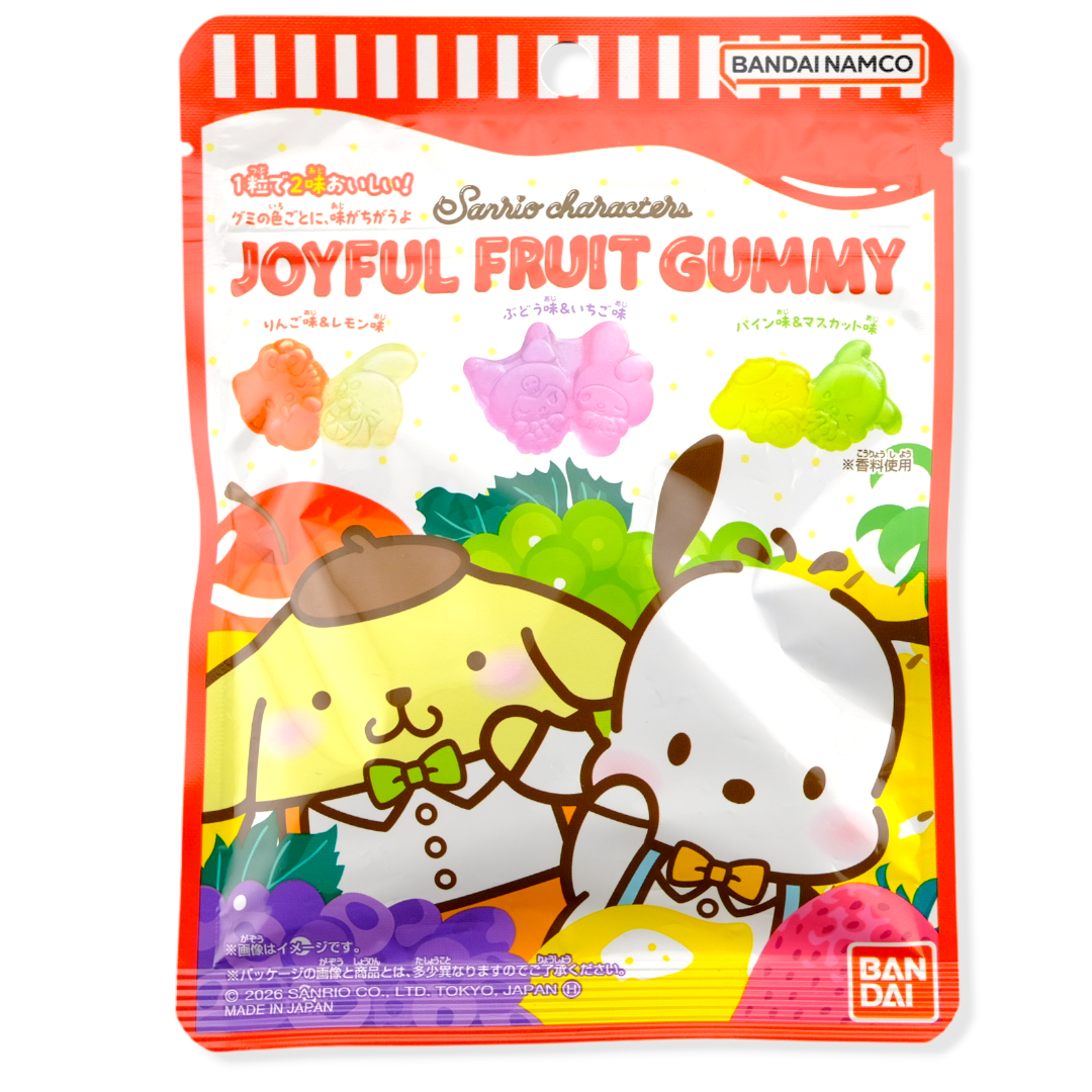 Bandai Sanrio Joyful Gummy ✦ Mixed Fruit ✦ Japanese Candy