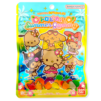 Bandai Sanrio Characters Summer Gummy ✦ Tropical Mix ✦ Japanese Candy