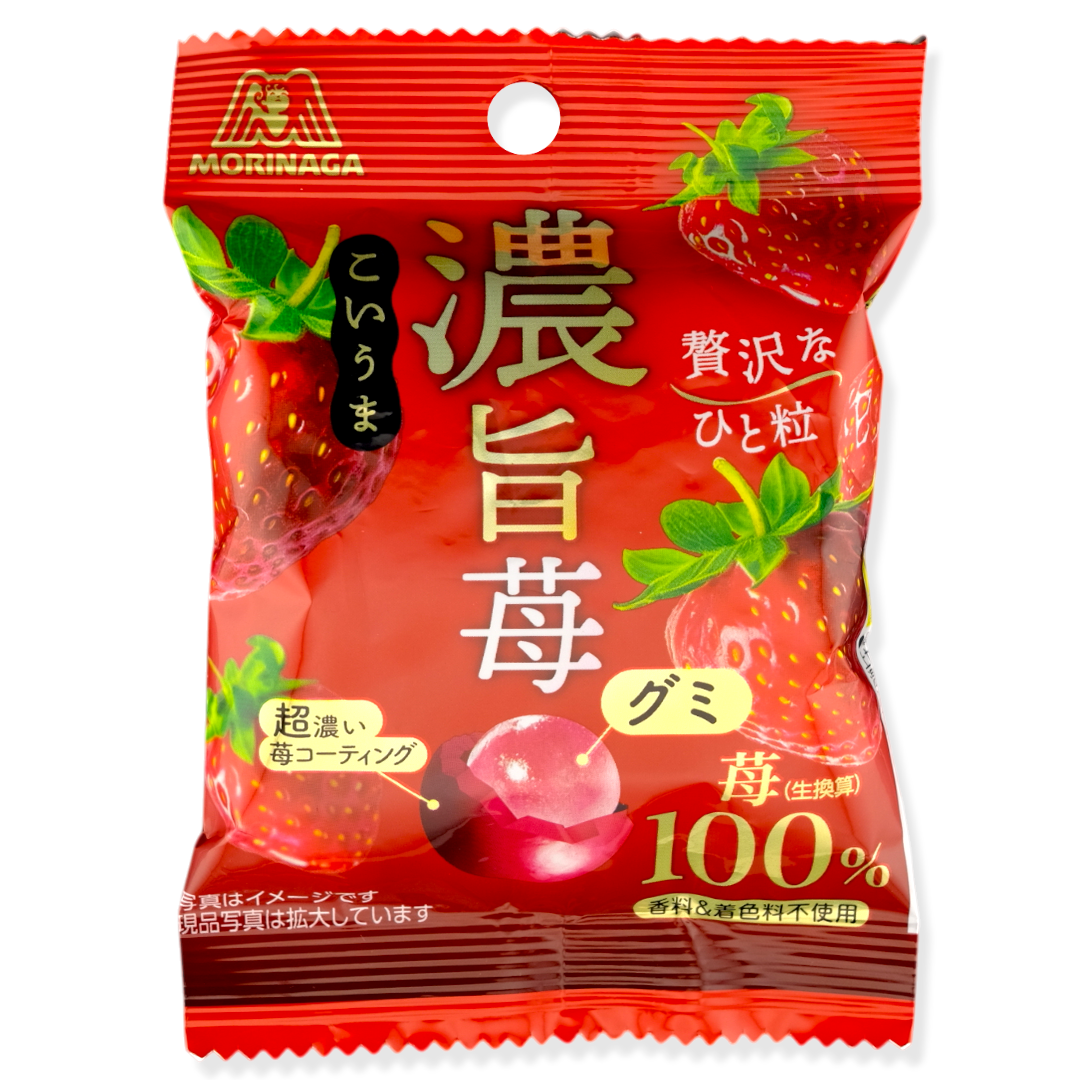 Morinaga Gummy ✦ Premium Strawberry ✦ Japanese Candy