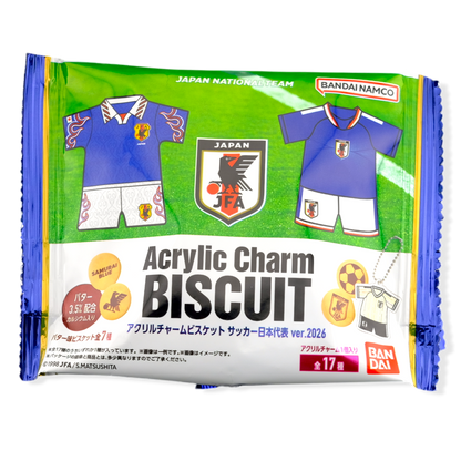 Bandai ✦ Japan World Cup Team Biscuit & Charm ✦ Japanese Candy