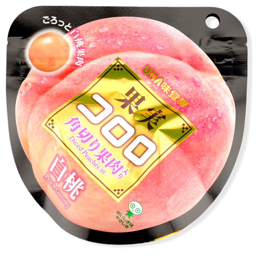 UHA Kororo Gummy ✦ White Peach ✦ Japanese Candy