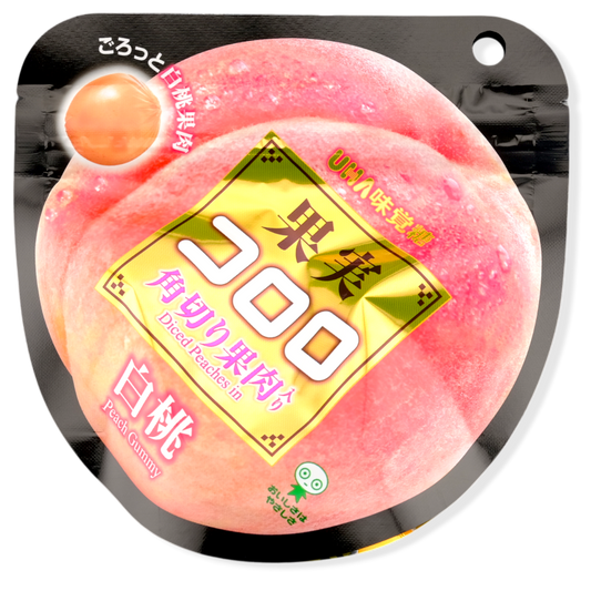 UHA Kororo Gummy ✦ White Peach ✦ Japanese Candy