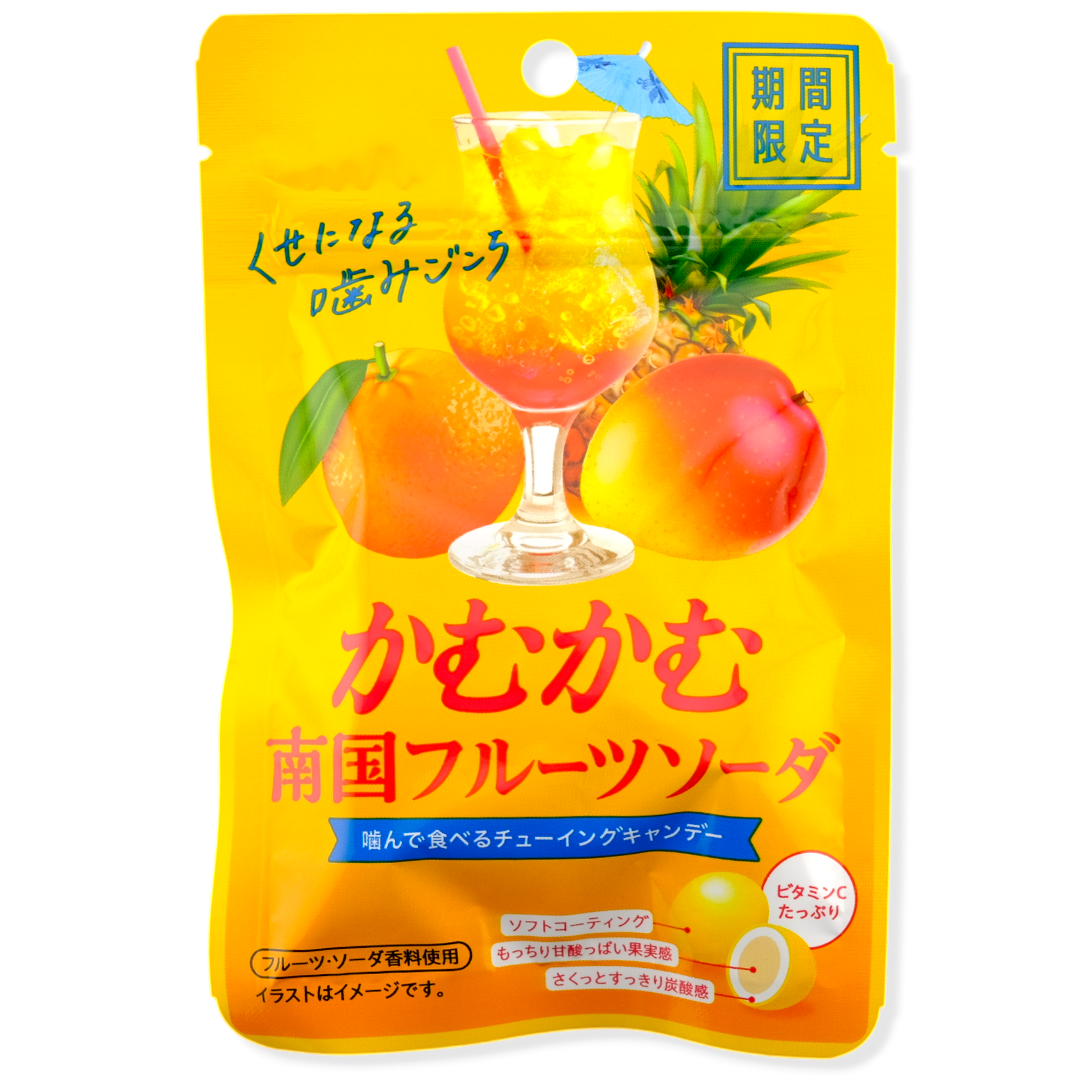Mitsubishi Foods Kamu Kamu Chews ✦ Fruit Soda ✦ Japanese Candy