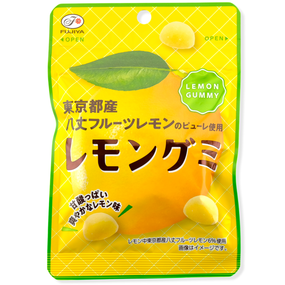 Fujiya Gummy ✦ Hachijo Lemon ✦ Japanese Candy